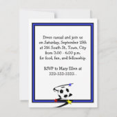 Fußballeinladungen Einladung (Rückseite)