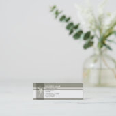 Fußballeleganz Mini Visitenkarte (Stehend Vorderseite)