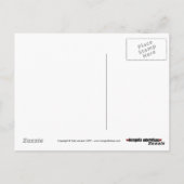 Fußballen-Montage Postkarte (Rückseite)