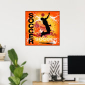Fußballer1 Poster (Heimbüro)