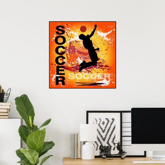 Fußballer1 Poster (Heimbüro)