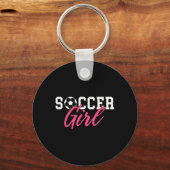 Fußballerin schlüsselanhänger (Vorderseite)