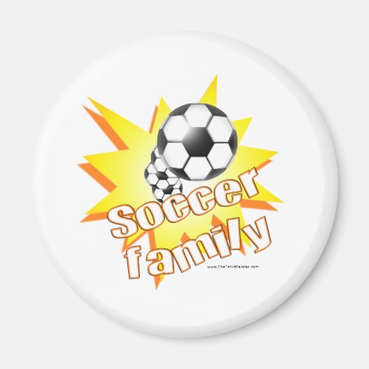 Fußballfamilie Magnet (Vorne)