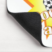 Fußballfamilie Mousepad (Ecke)