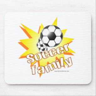 Fußballfamilie Mousepad