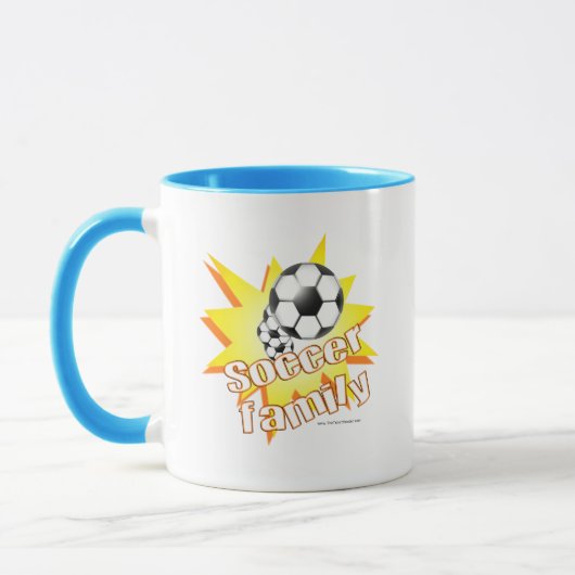 Fußballfamilie Tasse (Links)