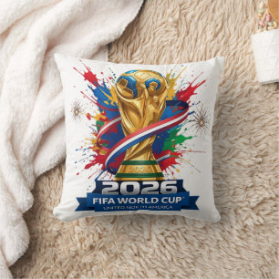 Fußballfan 2026 Fußballthemen-Dekorative Wurfkis Kissen