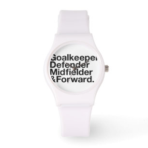 Fußballfan Armbanduhr