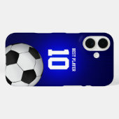 Fußballfan | Best Player No Case-Mate iPhone Hülle (Rückseite (Horizontal))
