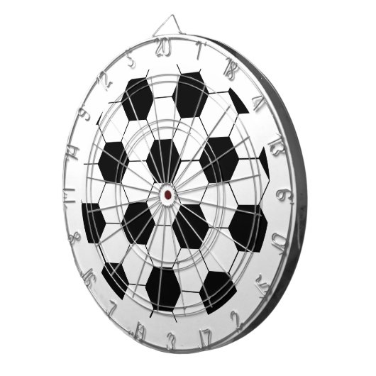 Fußballfan Dartscheibe (Vorderseite rechts)