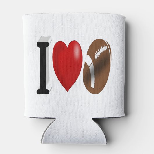 Fußballfan Dosenkühler (Rückseite)