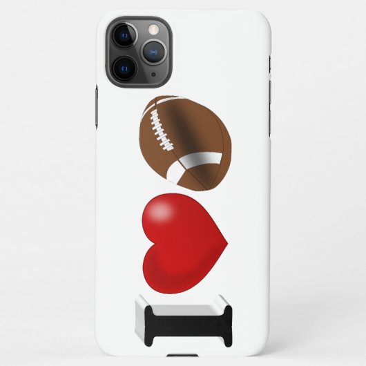 Fußballfan iPhone Hülle (Rückseite)