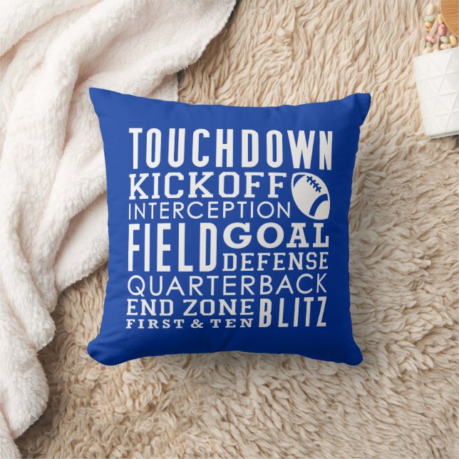 Fußballfan Kissen (Decke)