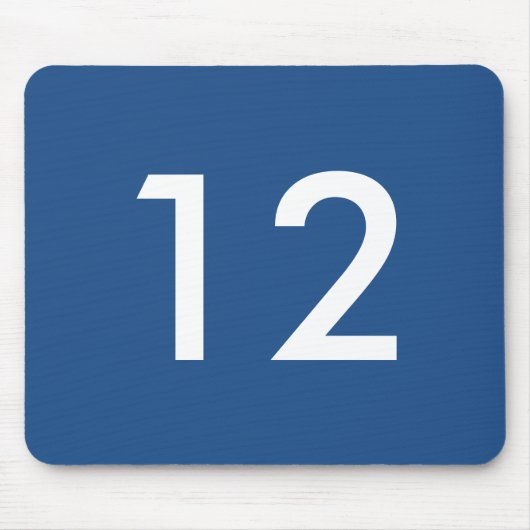 Fußballfan-Mausunterlage Seattles 12 Mousepad (Vorne)