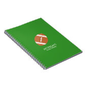 Fußballfan Notizblock (Rechte Seite)