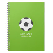 Fußballfan Notizblock (Vorderseite)