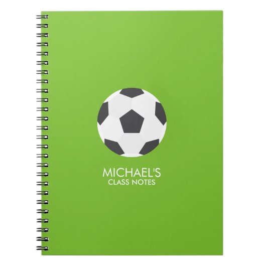 Fußballfan Notizblock (Vorderseite)