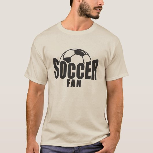 Fußballfan T-Shirt (Vorderseite)