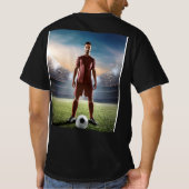 Fußballfan T-Shirts Design (Rückseite)