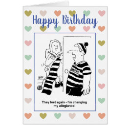 Fußballfan Will, sein Allegium zu ändern