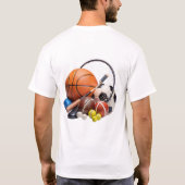 Fußballfans T-Shirt (Rückseite)