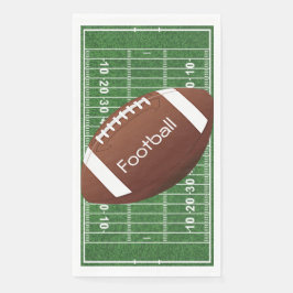 Fußballfeld Ball Design Gasttuch Napkin Serviette