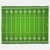 FUSSBALLFELD FLEECEDECKE (Vorderseite (Horizontal))