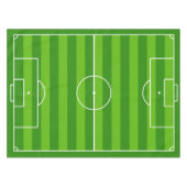 Fußballfeld/Fußballtisch Tischdecke (Vorderseite (Horizontal))