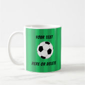 Fußballfeld Kaffeetasse (Links)