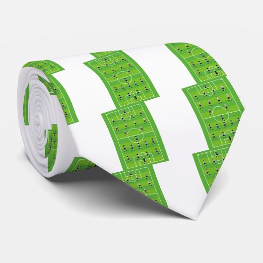 Fußballfeld Krawatte (Gerollt)