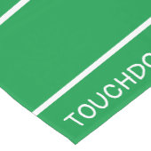 "Fußballfeld" Kurzer Tischläufer (Ecke)