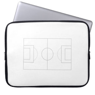 Fußballfeld Laptopschutzhülle