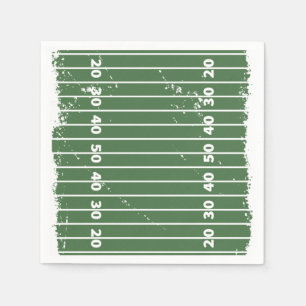 Fußballfeld Napkins Serviette