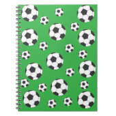 Fußballfeld Notizblock (Vorderseite)