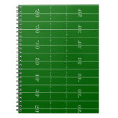 Fußballfeld Notizblock (Vorderseite)