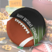 Fußballfeld Personalisiert Pappteller