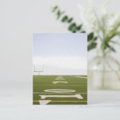 Fußballfeld Postkarte (Stehend Vorderseite)
