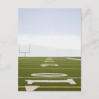 Fußballfeld Postkarte