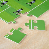 Fußballfeld Puzzle (Seite)