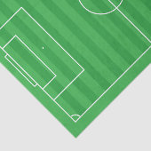 Fußballfeld Seidenpapier (Ausschnitt)