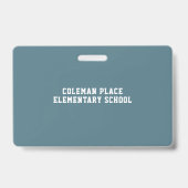 Fußballfeld-Trainer-Fahrrad-Klasse Saal Pass Ausweis (Back)