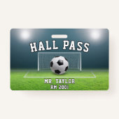 Fußballfeld-Trainer-Fahrrad-Klasse Saal Pass Ausweis (Vorderseite)