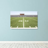 Fußballfeld und Stadion Leinwanddruck (Insitu (Holzboden))