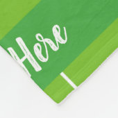 Fußballfeld und Team Fleecedecke (Ecke)