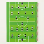 Fußballfeld und Team Planer (Rückseite)