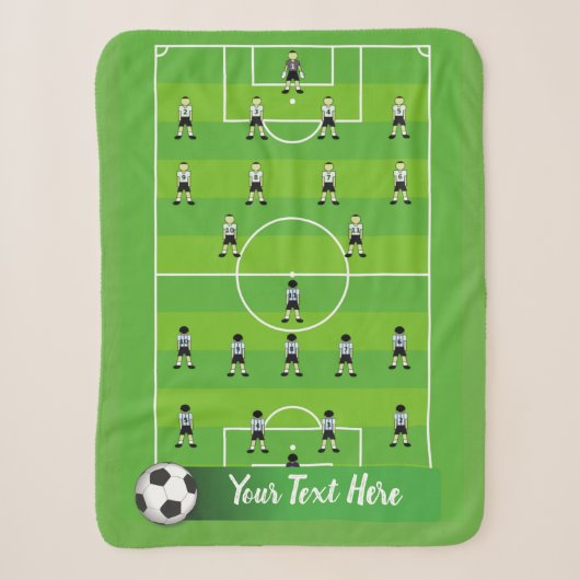 Fußballfeld und Team Sherpadecke (Vorderseite)