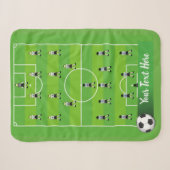 Fußballfeld und Team Sherpadecke (Vorderseite (Horizontal))