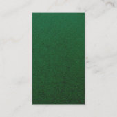 Fußballfeld-Visitenkarte Visitenkarte (Rückseite)