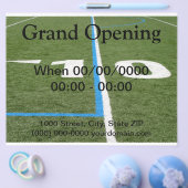 Fußballfeld Zehn Flyer (Einzeln)