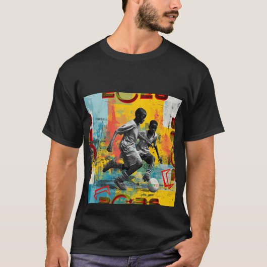 Fußballfest 2026 Kunst T-Shirt (Vorderseite)
